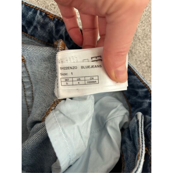 NWOT Ba&Sh straight leg lady jeans, Sz 4 $220 C24 - Picture 5 of 9